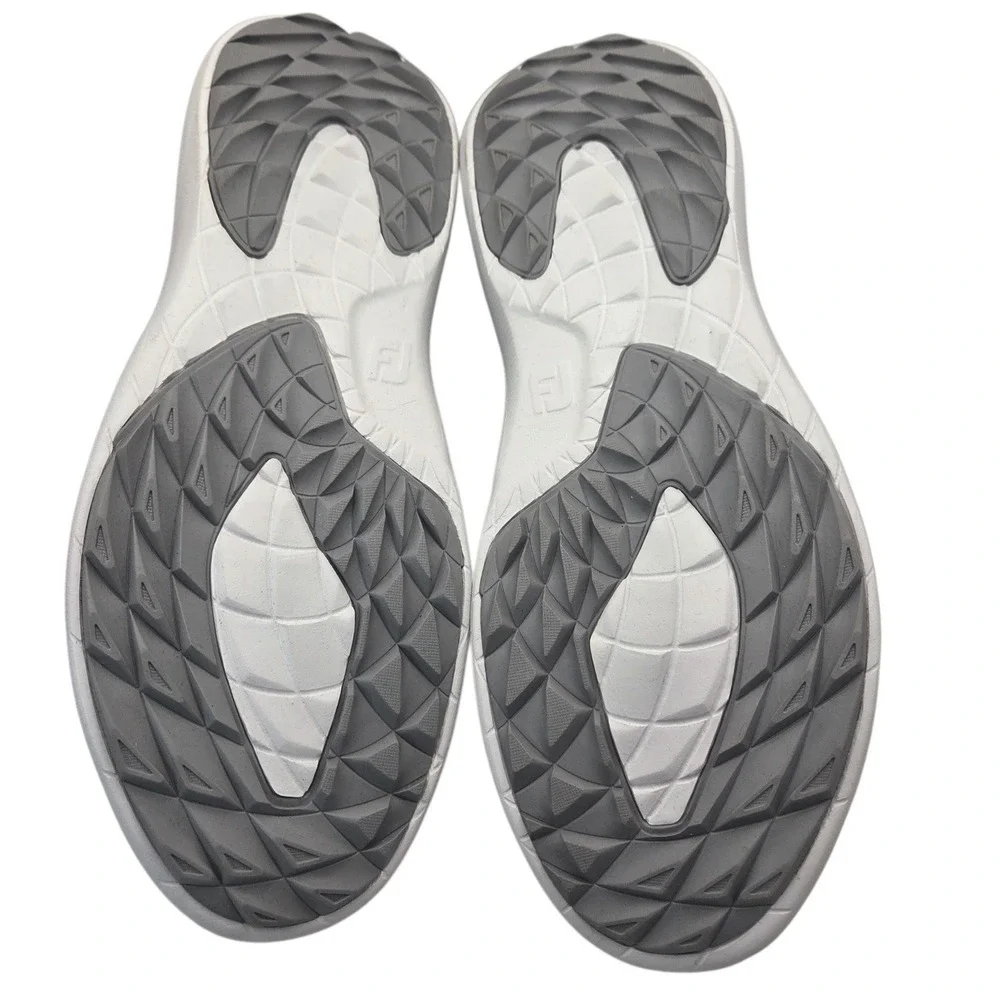 FootJoy Flex XP Womens Golf Shoes 95336 Gray Black Waterproof Spikeless Size 8.5